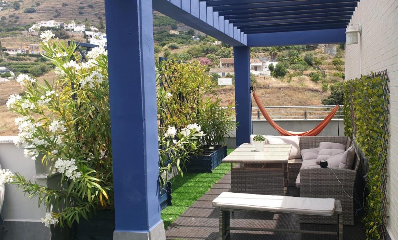 Atico 90M De Terraza, Jacuzzi Privado Y Cargador De Coche Electrico En Cabria, อัลมูเญการ์ ภายนอก รูปภาพ